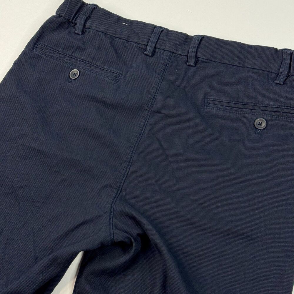 Porter & Ash Mens Luxury Casual Summer Shorts Navy NWOT Size 30 - Picture 4 of 7